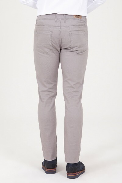 Gri Slim Fit Pantolon - 3