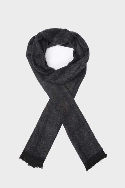 Gri Desenli Atkı - 1