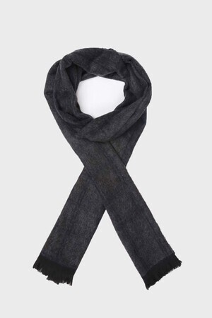 Gri Desenli Atkı - 6