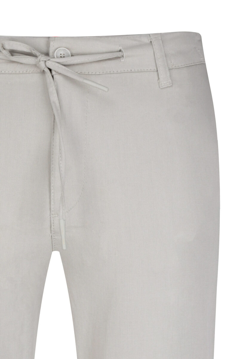 Bej Rahat Kesim Yandan Cepli Jogger Pantolon - Saykı (1)