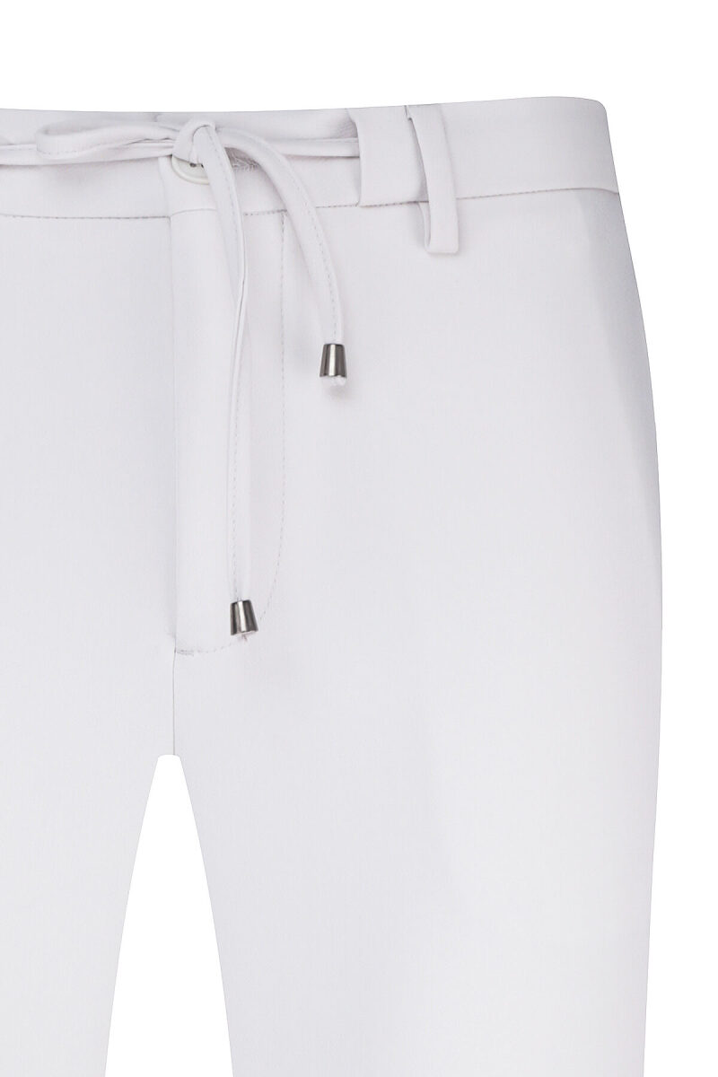 Gri Rahat Kesim Yandan Cepli Jogger Pantolon - SAYKI (1)