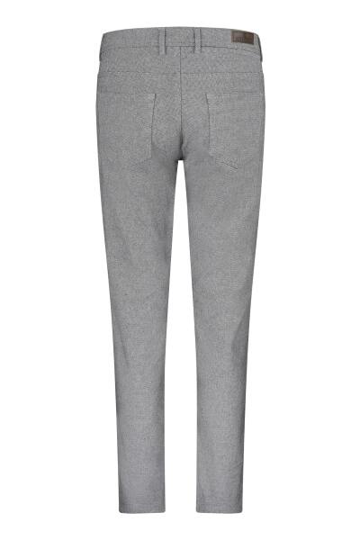 Gri Regular Fit Pamuklu 5 Cep Kot Pantolon - 2