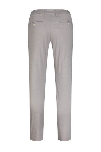 Gri Regular Fit Yandan Cepli Pamuklu Jogger Pantolon - 3