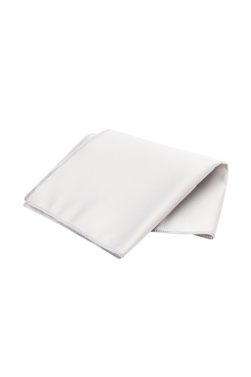 Su ve Leke Tutmayan 7 Cm Gri Kravat ve Mendil Seti - Hatemoğlu (1)