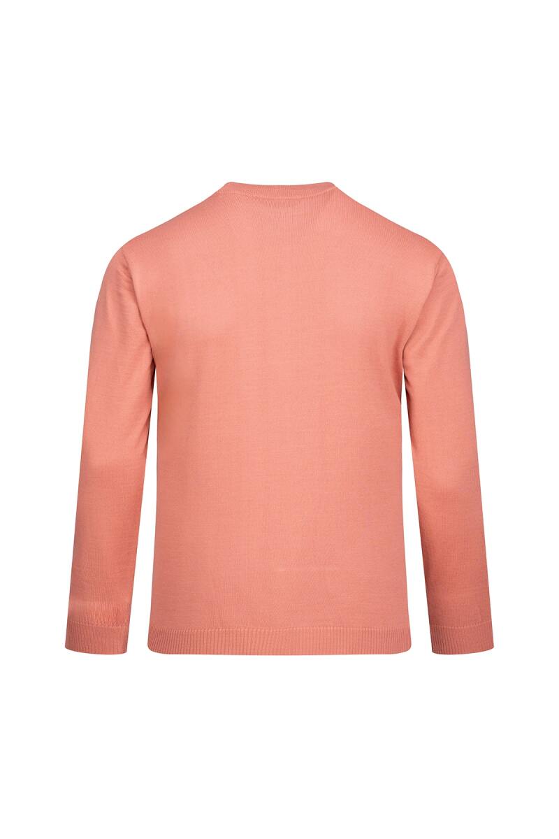 Gül Kurusu Regular Fit Yarım Balıkçı Yaka Yünlü Kazak - Hatemoğlu (1)