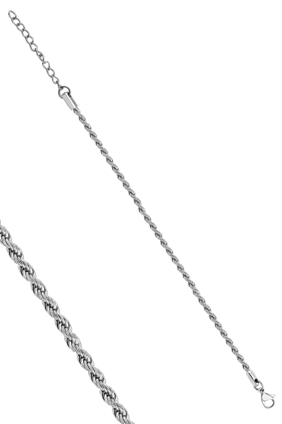 Çelik Zincirli Erkek Bileklik - 2