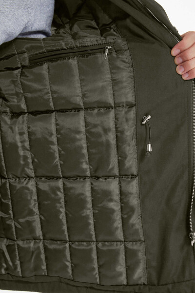 Boeno Kapüşonlu Hakim Yaka Kaban - 10