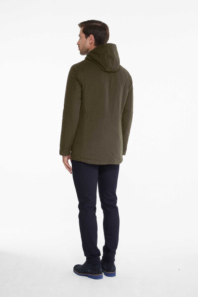 Boeno Kapüşonlu Hakim Yaka Kaban - 12