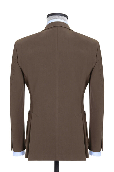 Haki Slim Fit Ceket - Thumbnail