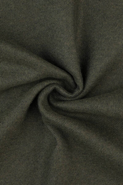 Haki - Bej Çift Taraflı Atkı - 4