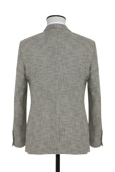 Haki Slim Fit Desenli Blazer Ceket - 6