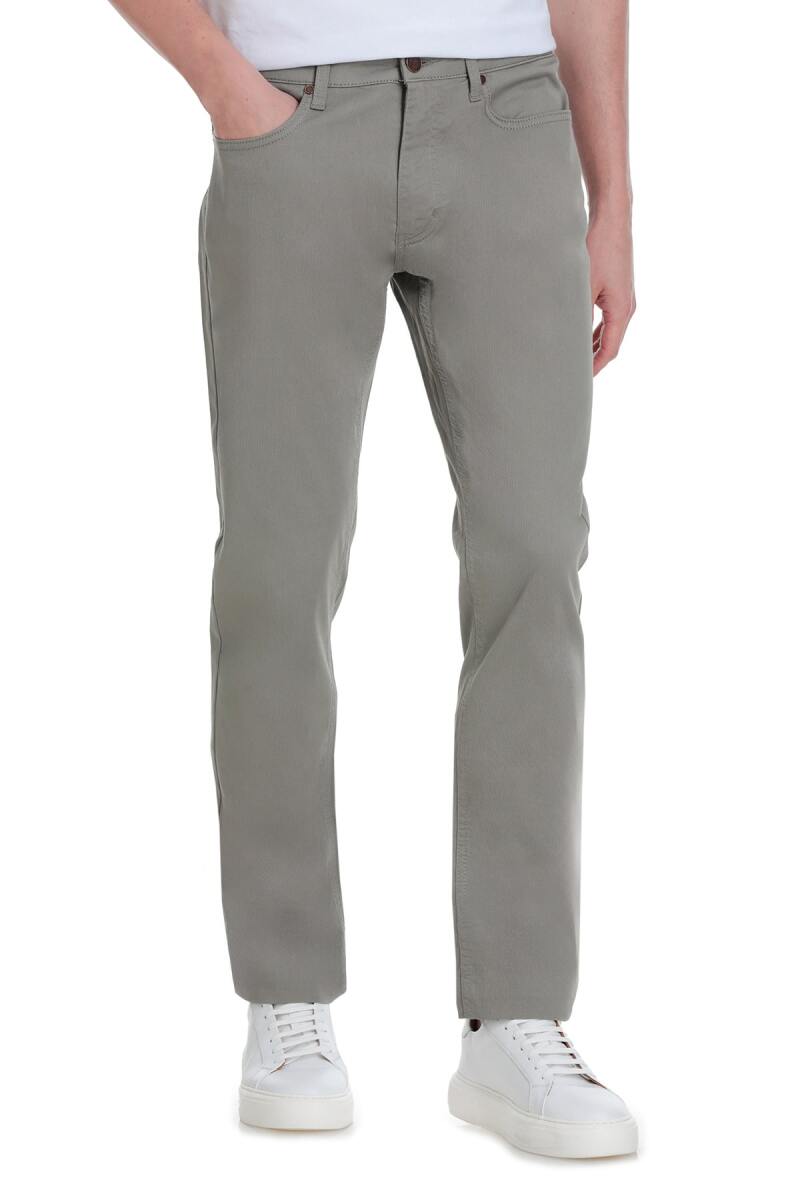 Haki Dinamik Fit 5 Cep Basic Kanvas Pantolon - Saykı (1)