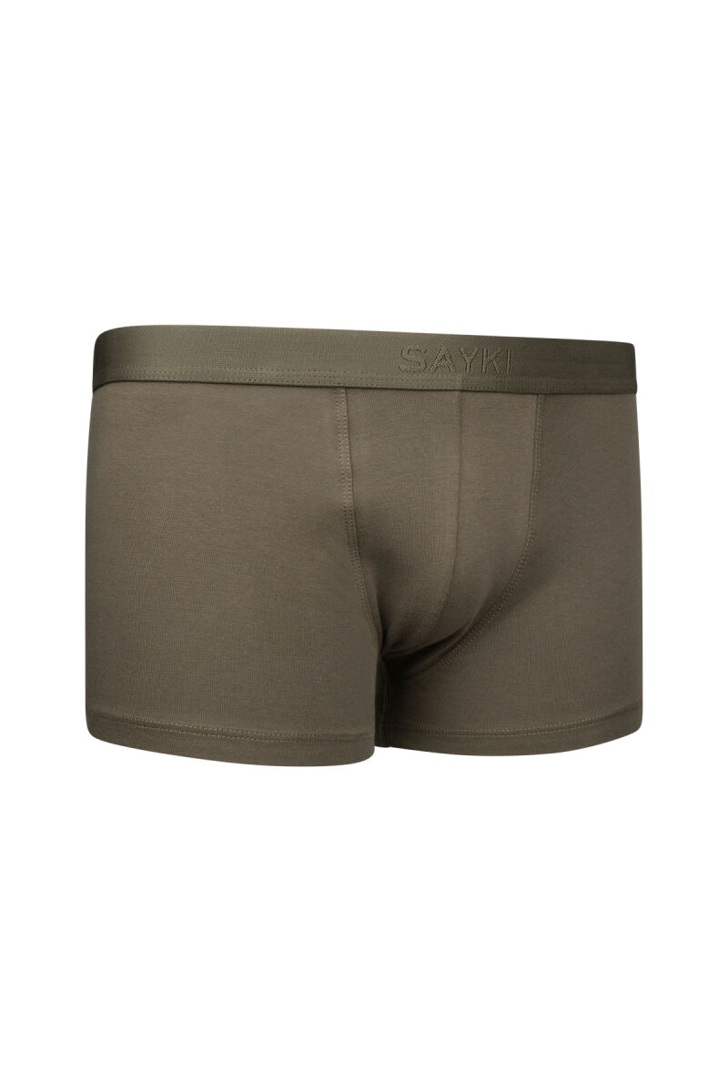 Haki Pamuklu Boxer - Hatem Saykı