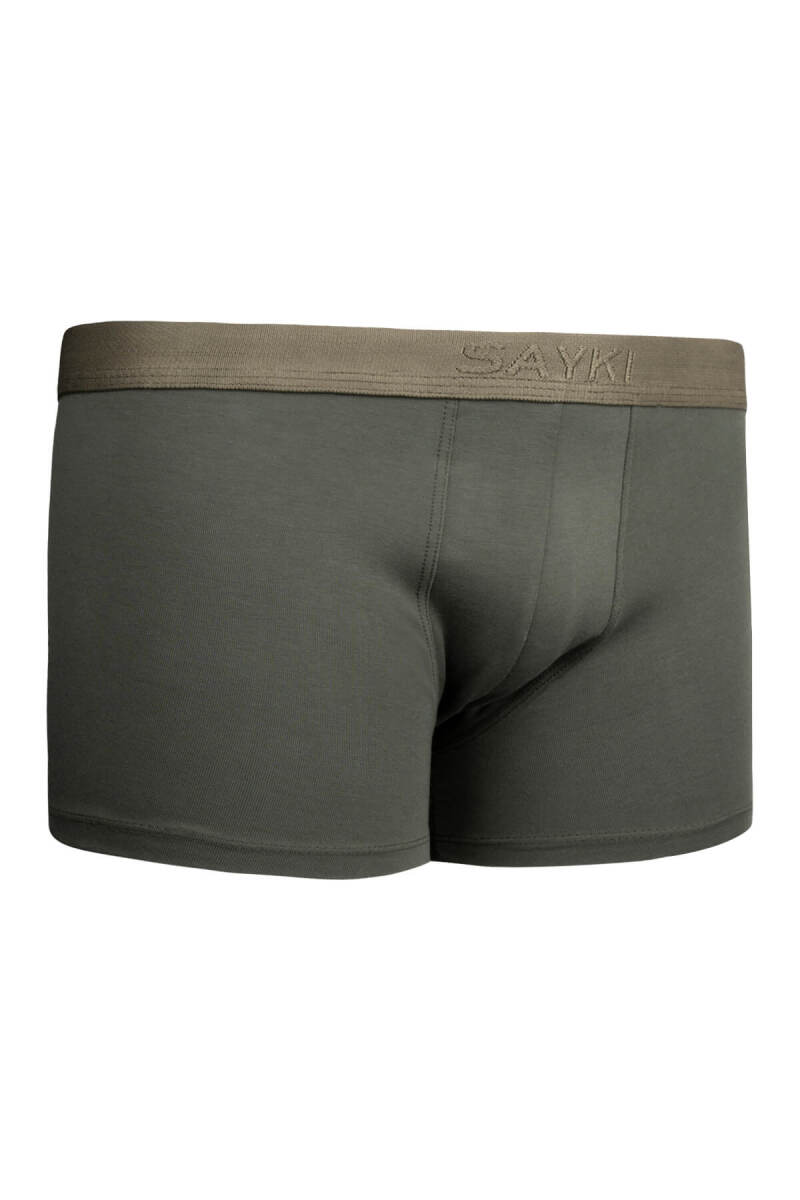 Haki Pamuklu Boxer - Hatem Saykı