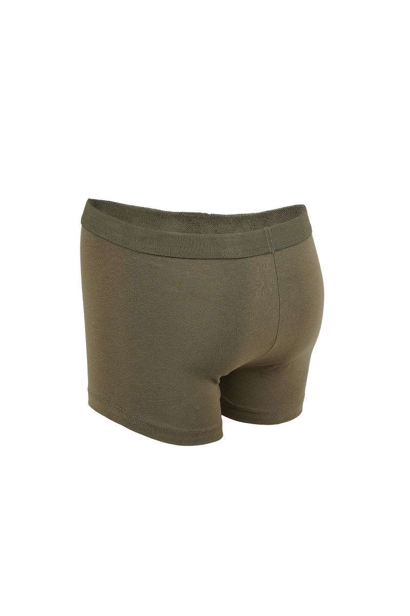 Haki Pamuklu Boxer - Hatem Saykı (1)