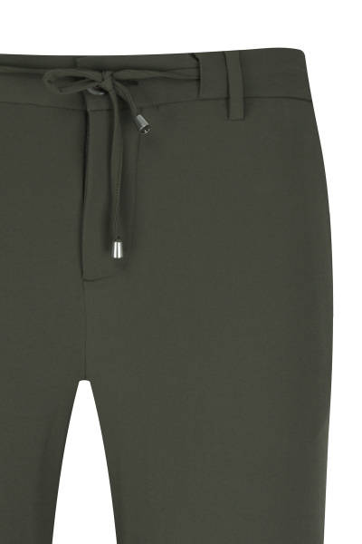 Haki Rahat Kesim Yandan Cepli Jogger Pantolon - 2