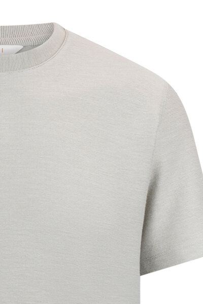 Haki Regular Fit Bisiklet Yaka Basic Tişört - 3