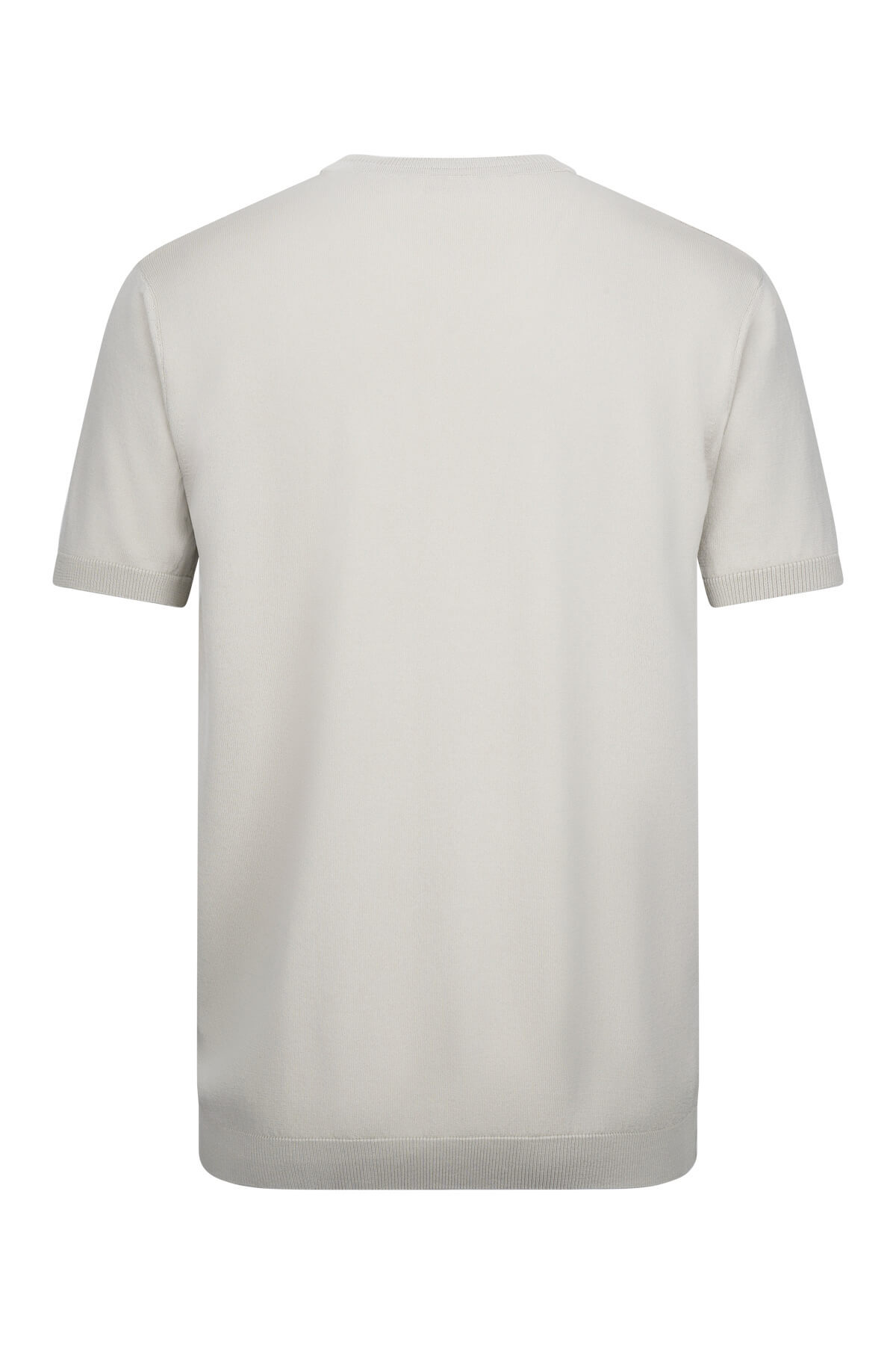 Haki Regular Fit Bisiklet Yaka Rayon Tişört - 2