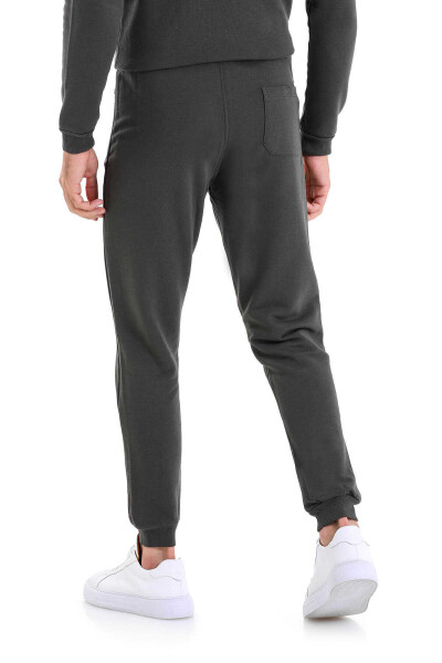 Haki Regular Fit Yandan Cepli Eşofman Altı - 5