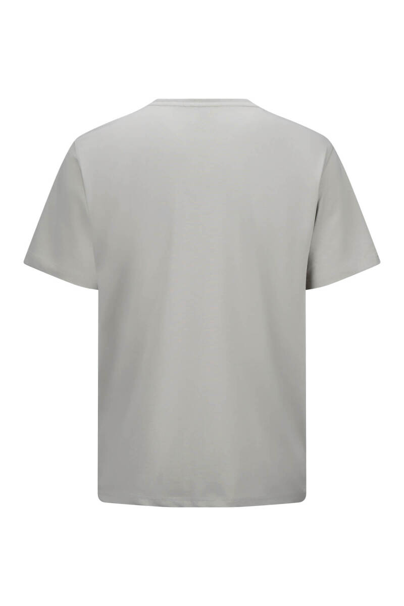 Haki Regular Fit Pamuklu Bisiklet Yaka Tişört - HTML (1)