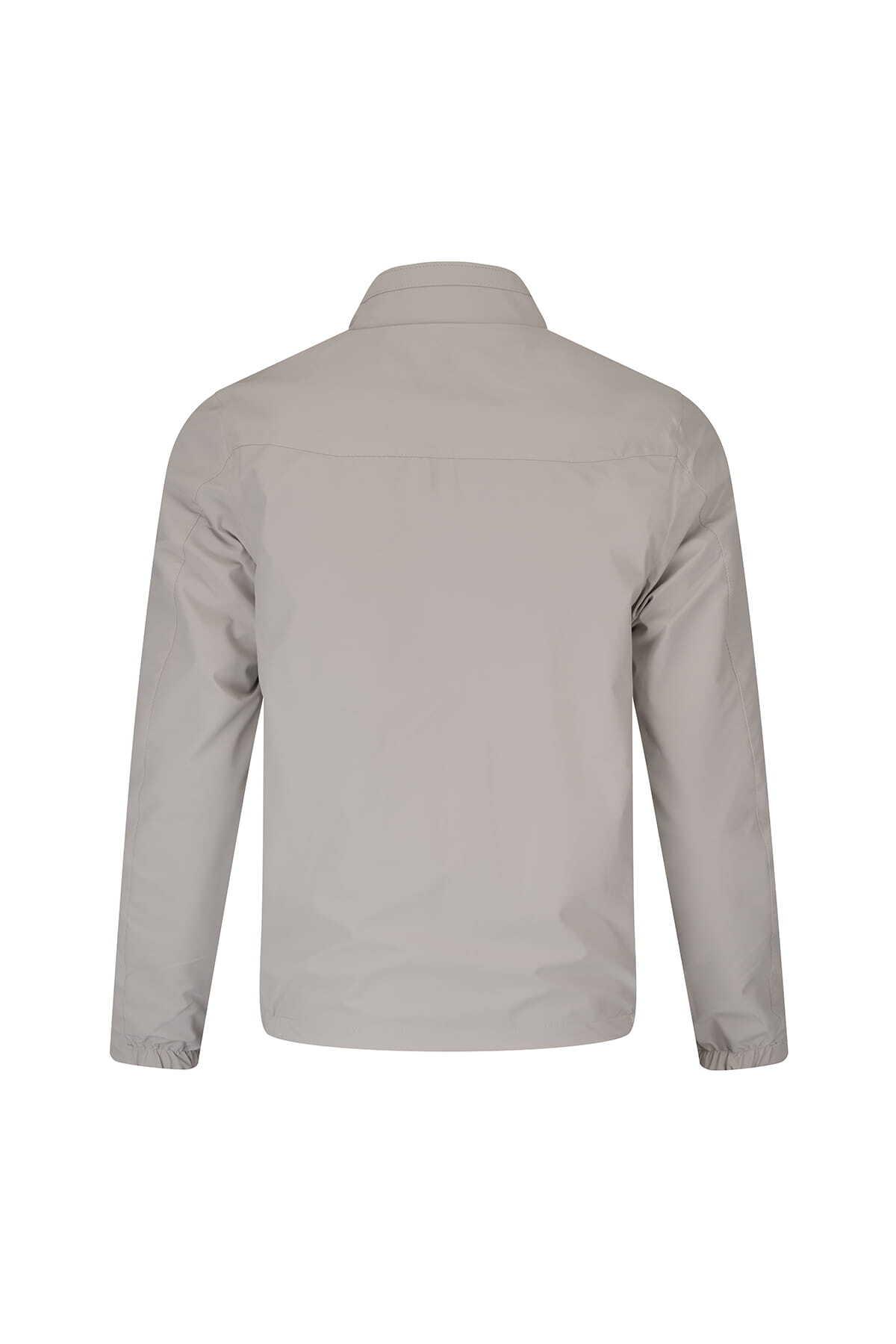 Haki Slim Fit Hakim Yaka Mevsimlik Mont - 5