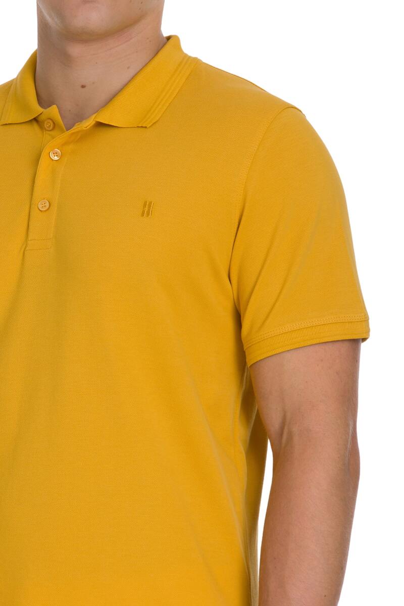Hardal Regular Fit 100% Pamuklu Polo Yaka Tişört - Hatemoğlu (1)
