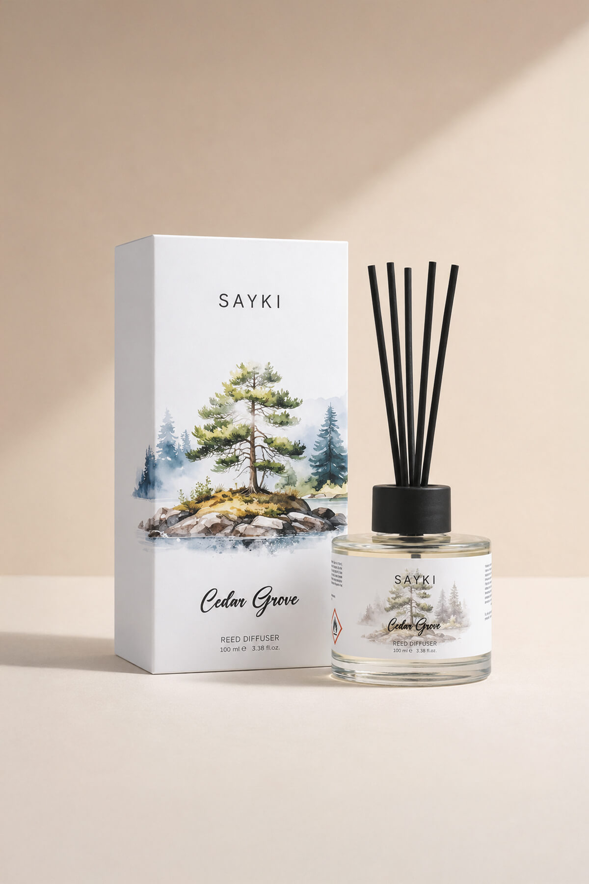 Cedar 100 ML Çubuklu Oda Kokusu - 3