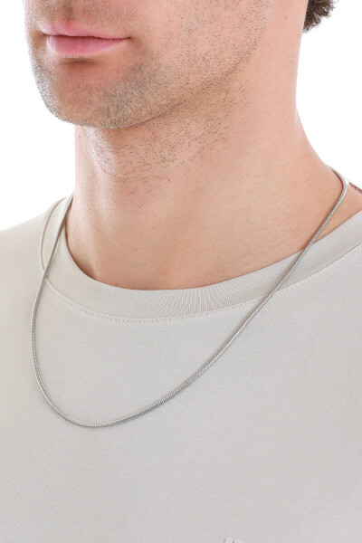 Hatemoğlu Çelik Zincir Erkek Kolye - 2