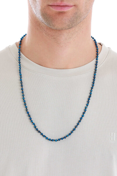 Hatemoğlu Doğal Taşlı Erkek Kolye - 4