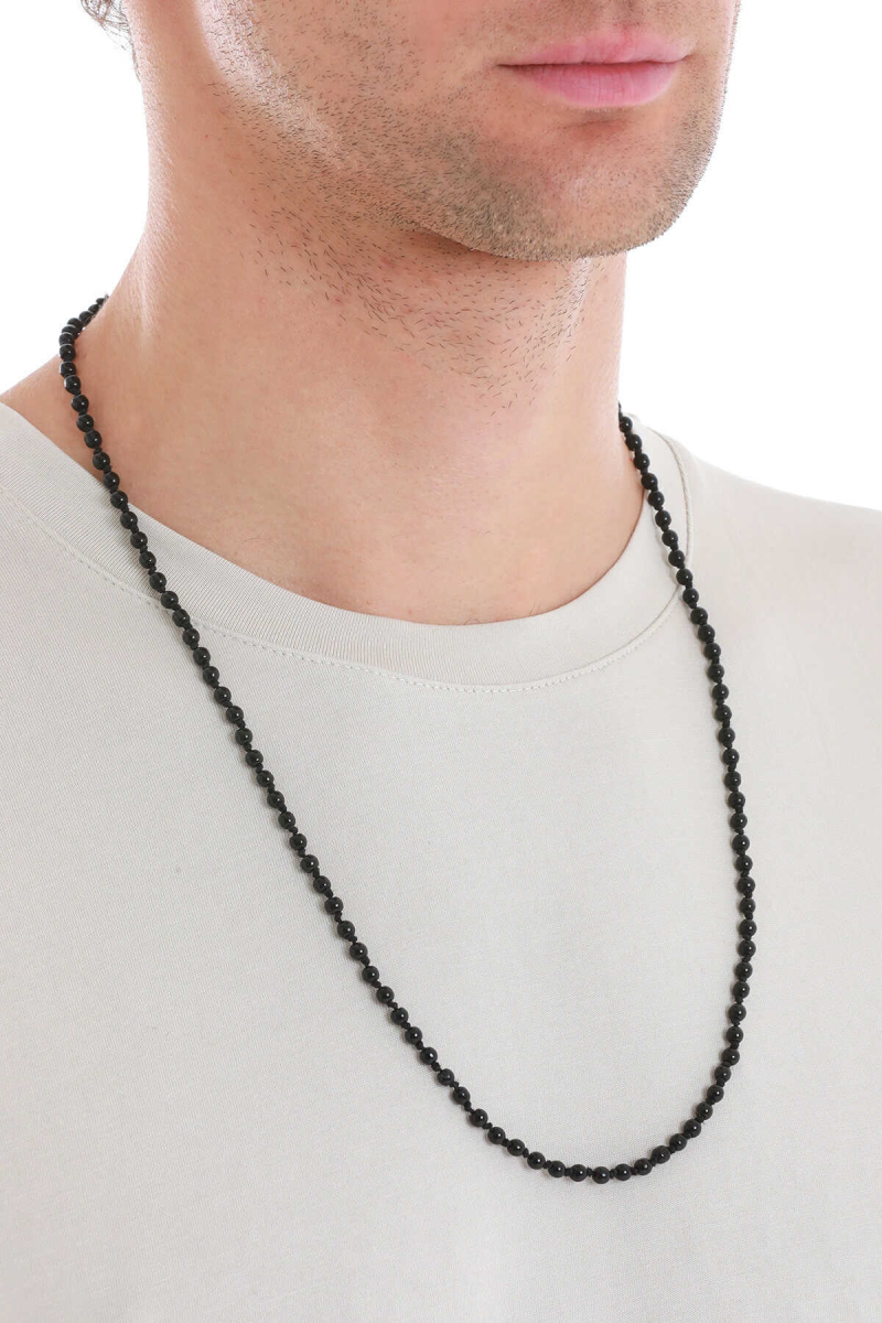 Hatemoğlu Doğal Taşlı Erkek Kolye - Hatem Saykı (1)