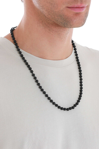 Hatemoğlu Doğal Taşlı Erkek Kolye - 2