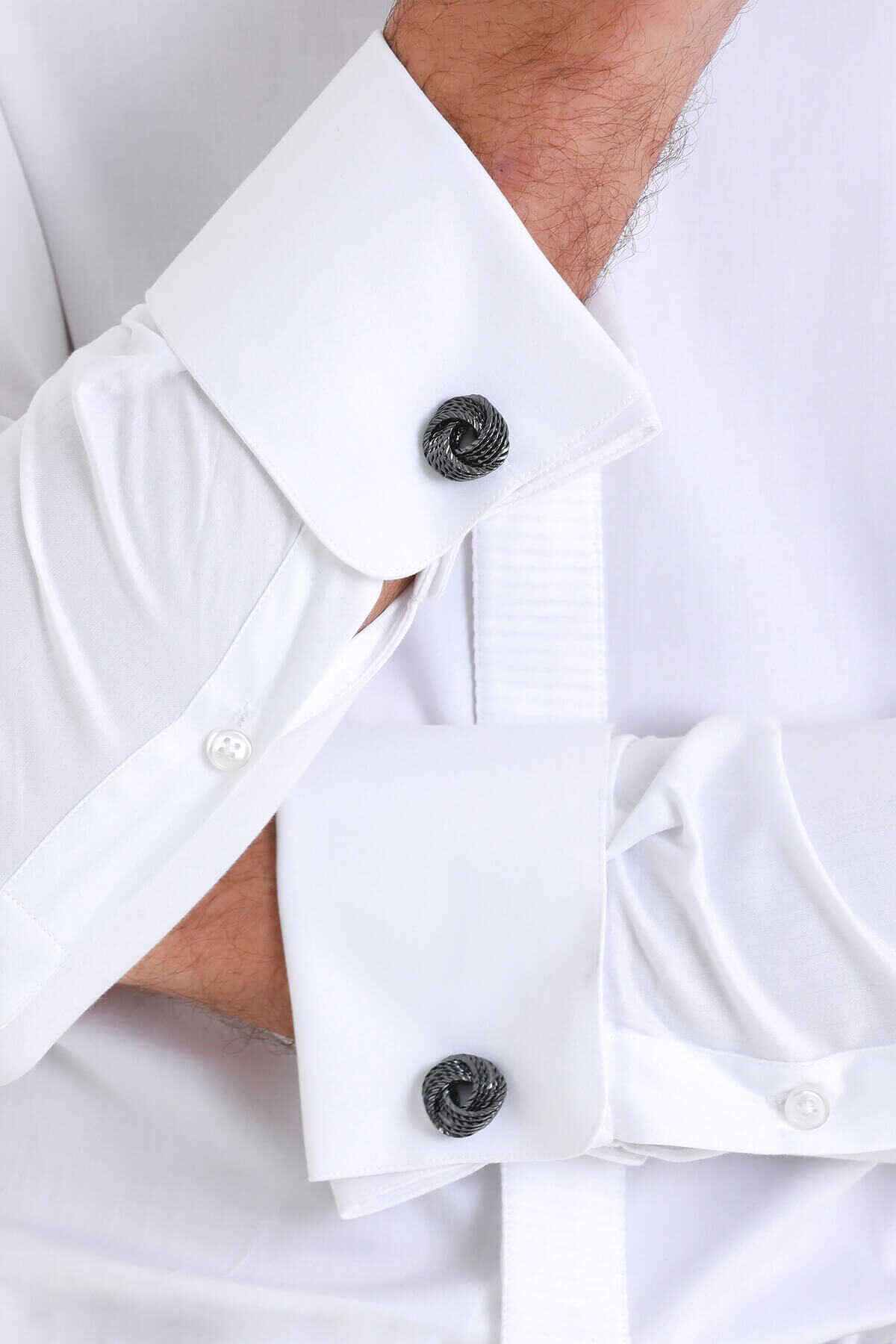 Yuvarlak Kol Düğmesi - 1