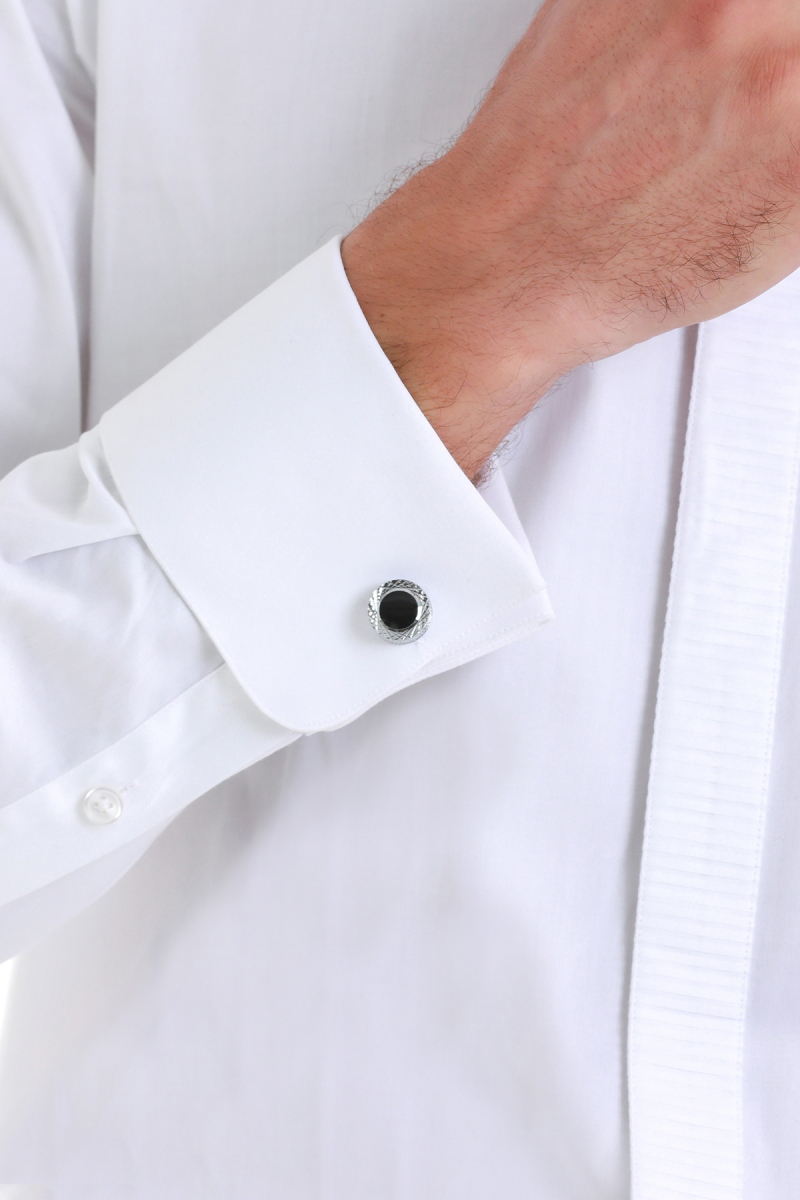 Yuvarlak Kol Düğmesi - Hatem Saykı