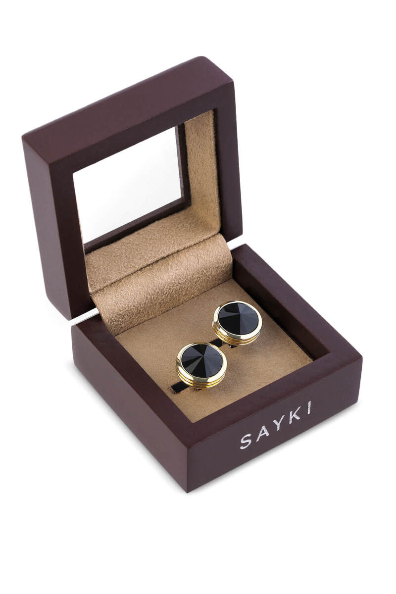 Yuvarlak Kol Düğmesi - Hatem Saykı