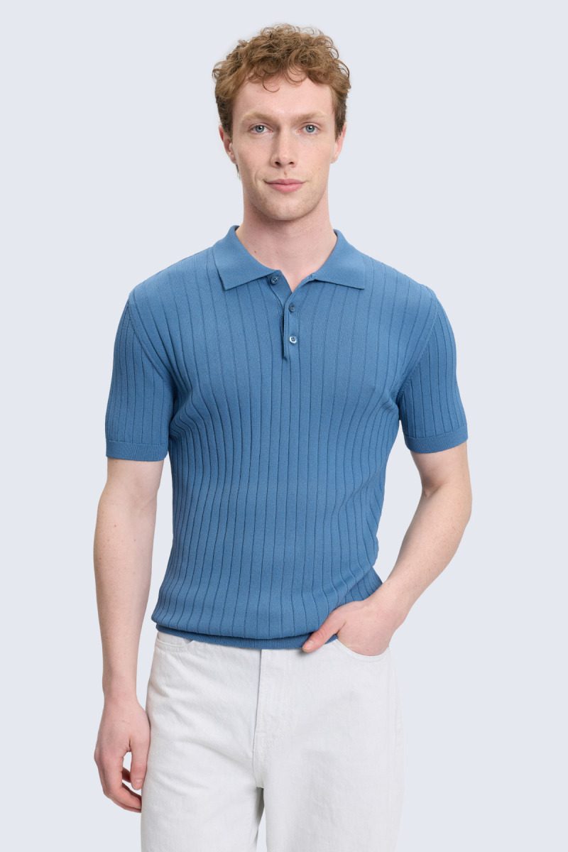 İndigo Regular Fit Polo Yaka Rayon Tişört