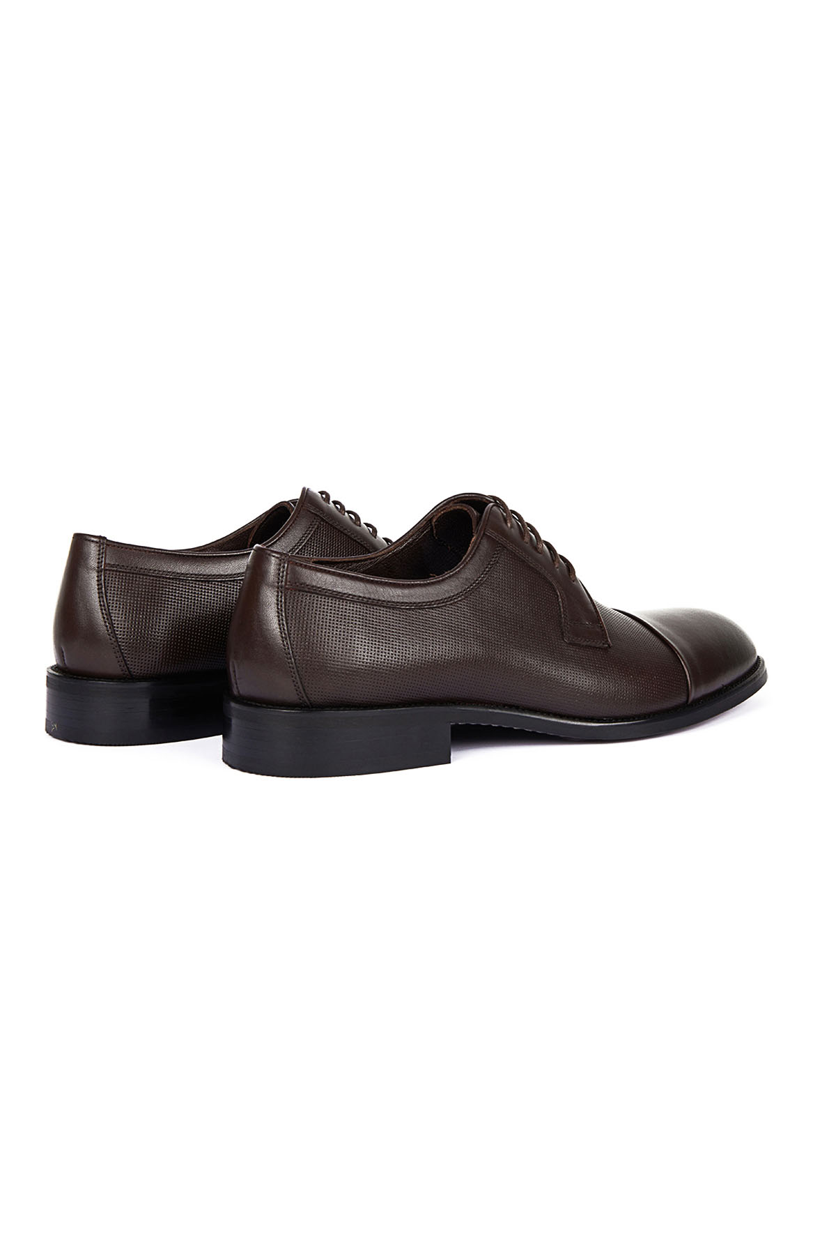Kahverengi Deri Klasik Ayakkabı