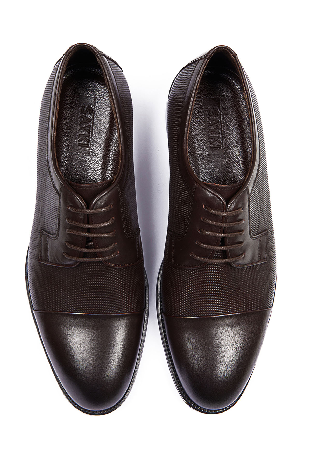 Kahverengi Deri Klasik Ayakkabı