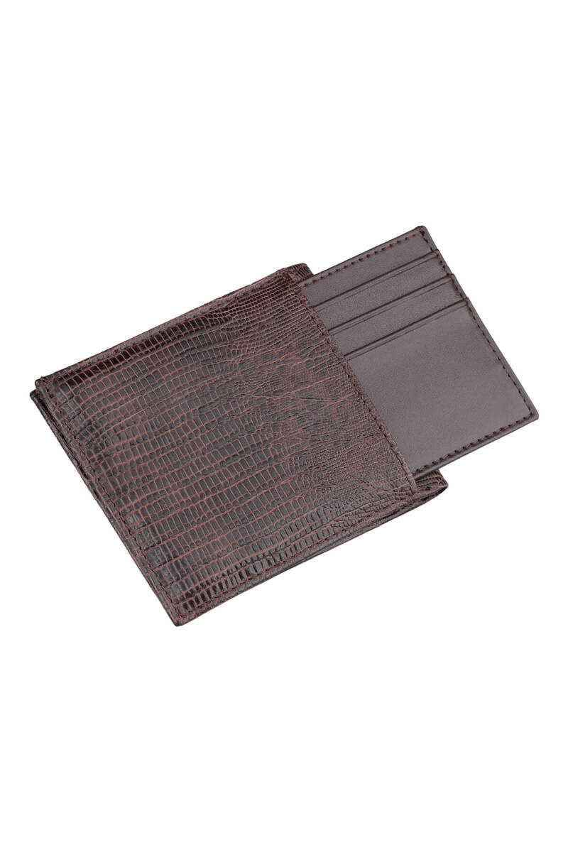 Kahverengi 100% Deri Cüzdan - Saykı (1)