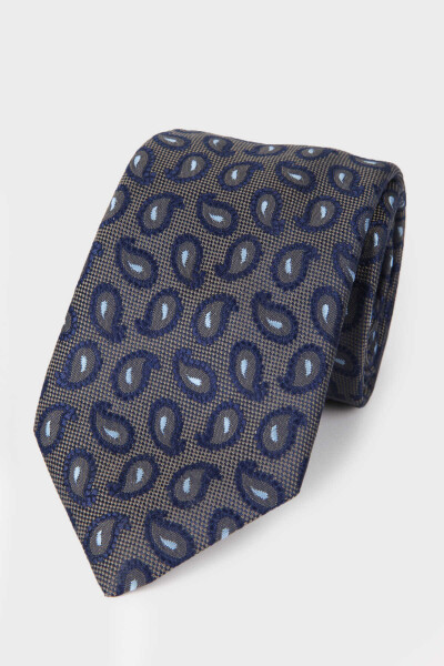 Kahverengi Deseli Kravat - 1