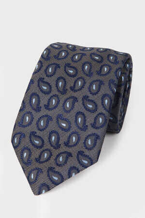 Kahverengi Deseli Kravat - 2