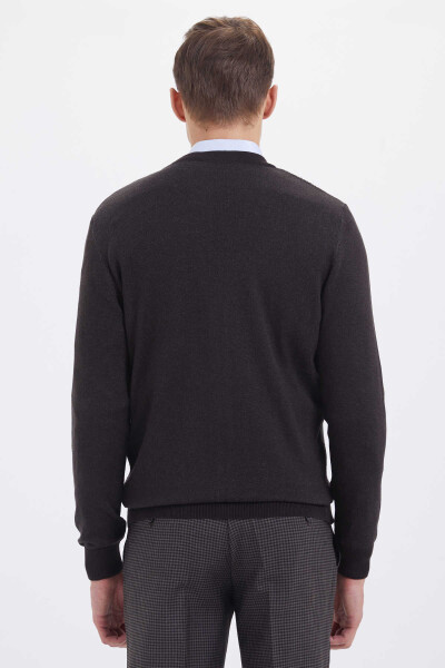 Kahverengi - Antrasit Triko - 4