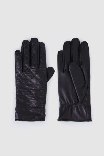 Kahverengi Hakiki Deri Eldiven - 2