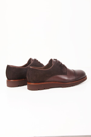 Kahverengi Günlük Oxford Ayakkabı - Thumbnail