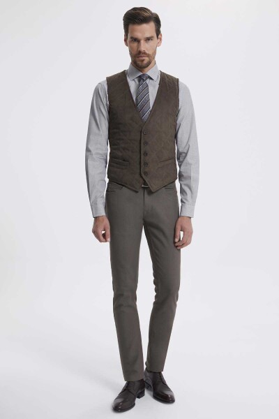 Kahverengi Yelek - 2