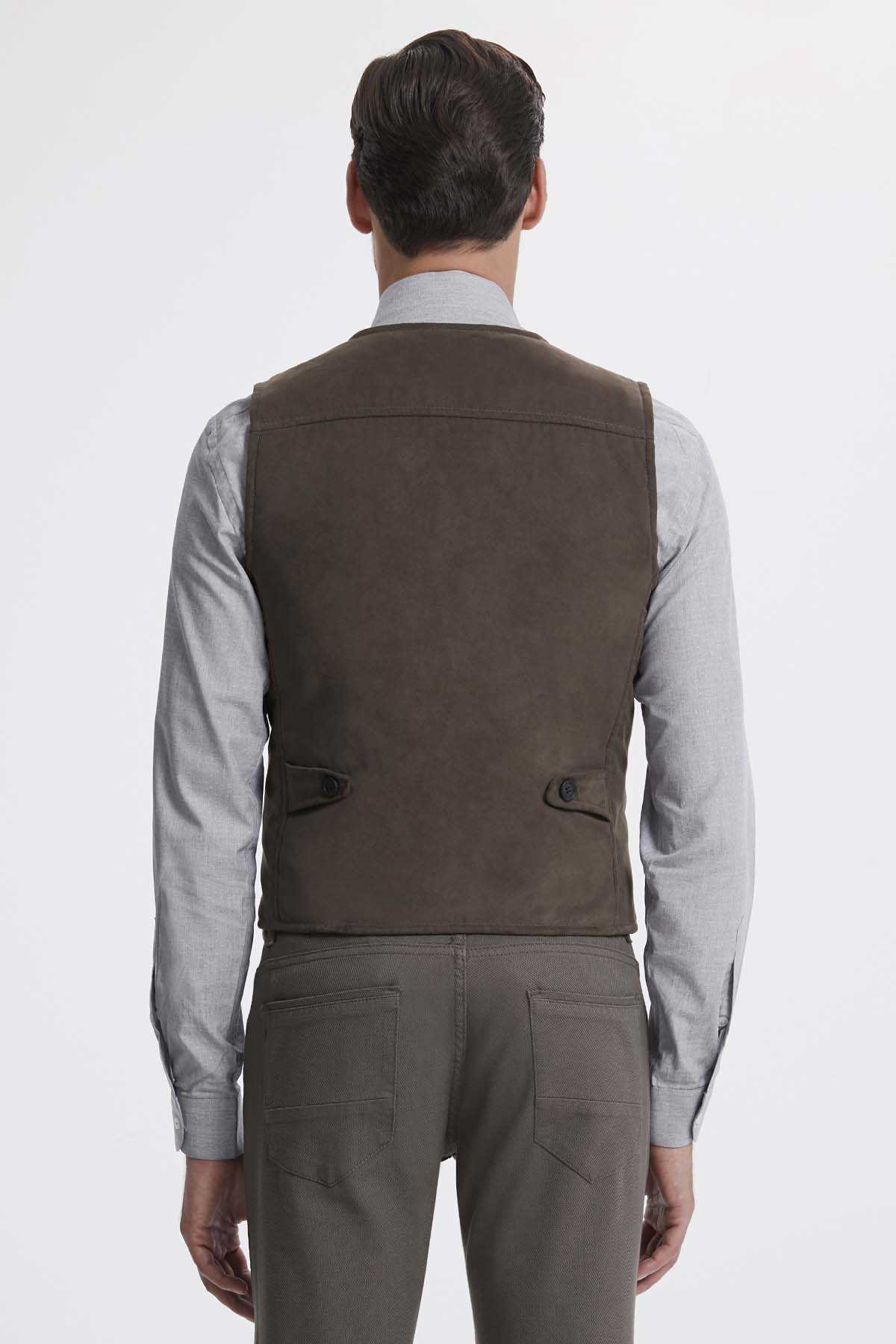 Kahverengi Yelek - 4