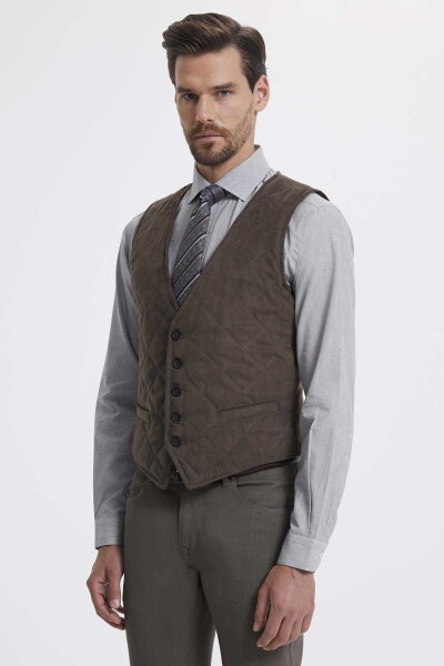 Kahverengi Yelek - 3