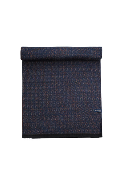 Kahverengi Desenli Atkı - 3