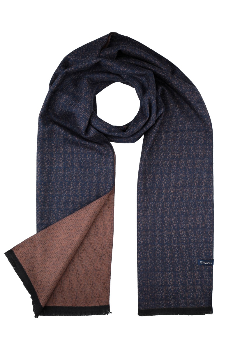 Kahverengi Desenli Atkı - Hatemoğlu (1)