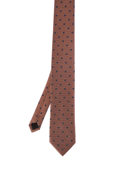Kahverengi Desenli Kravat - 4