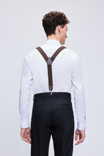 Kahverengi Pantolon Askısı - 3